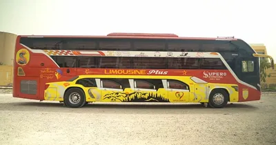Пакистанский перевозчик Al-Munir представил первый в мире трехэтажный  автобус-лимузин со спальными местами. Вместо обычного.. | ВКонтакте