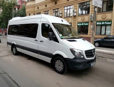 Модель автобус KT5426W MERCEDES-BENZ Sprinter (White)