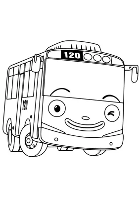 синий автобус | Tayo the little bus, Bus cartoon, Bus