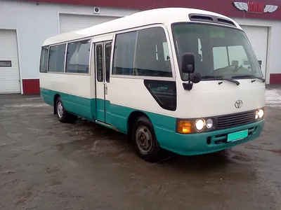 Автобус тойота коастер фото фотографии