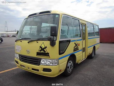 TOYOTA COASTER, KIDS BUS, 2010, S/N 254774 Для продажи | TRUST Japan