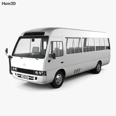 В Японии стартуют продажи нового автобуса Toyota Coaster — Новости
