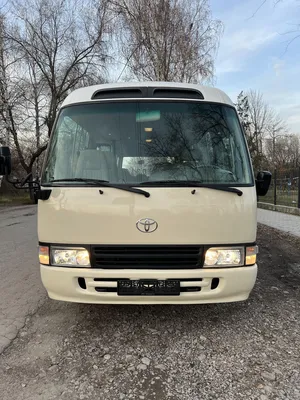 Такси Toyota Coaster - закажите автобус в аэропорт, на свадьбу, для школ