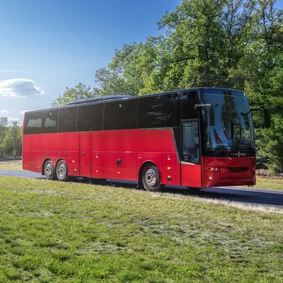 Новый туристический автобус Van Hool T-cерии удивил дизайном и комфортом –  Автоцентр.ua