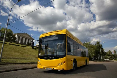 Петербург получил почти 100 новых лазурных автобусов Volgabus