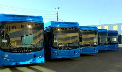 В Петербурге начали тестировать инновационный автобус Volgabus
