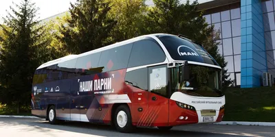 Автобусы для футболистов — в Европе и в России — Авторевю