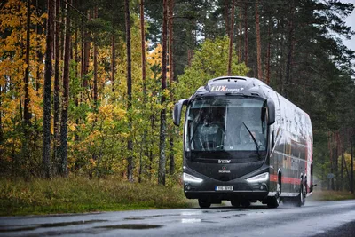Инспекция рейсовых автобусов Lux Express (Хельсинки – Санкт-Петербург)