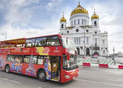 Автобусная экскурсия на двухэтажном автобусе Душа Москвы