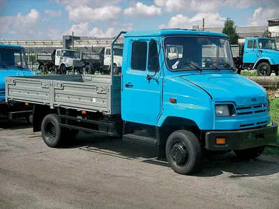 Обзор малотоннажной грузовой модели ЗИЛ-5301 \"Бычок\"