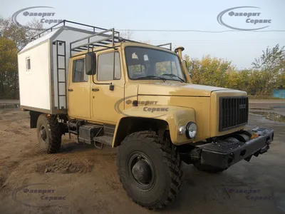 Бортовой автомобиль ГАЗ-33081 Егерь с КМУ ИМ-20, цена в Самаре от компании  Дайзен