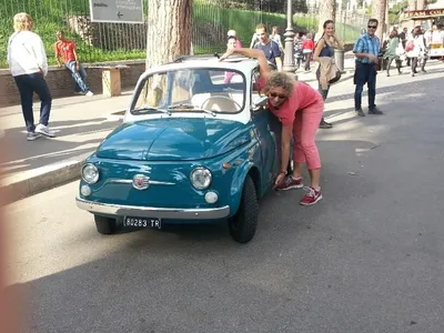 Автомобиль Fiat: фото модели 500 с тюнингом Garage Italia | GQ Россия
