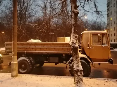 Седельный тягач КАЗ-608В «Колхида» на Свободном переулке - Retro photos