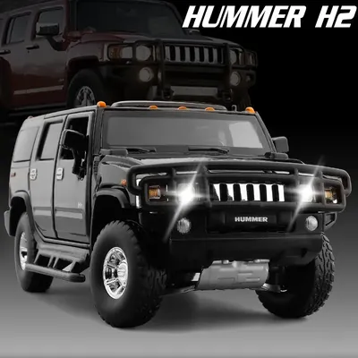 Прокат автомобиля Hummer H3 (Хамер) чёрного цвета