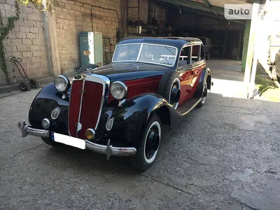 Исторический автомобиль- 1937 Horch 853 - онлайн-пазл