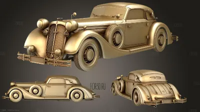 Масштабная модель Horch 853 Cabriolet 1937 желтый с черным лучшая цена!