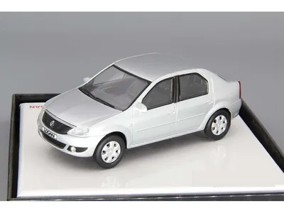 Модель коллекционная автомобиля Renault Logan / масштаб 1:43 - купить с  доставкой по выгодным ценам в интернет-магазине OZON (1050996258)