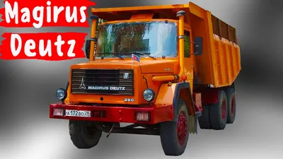 Немецкий грузовик Magirus легенда строек БАМа - YouTube