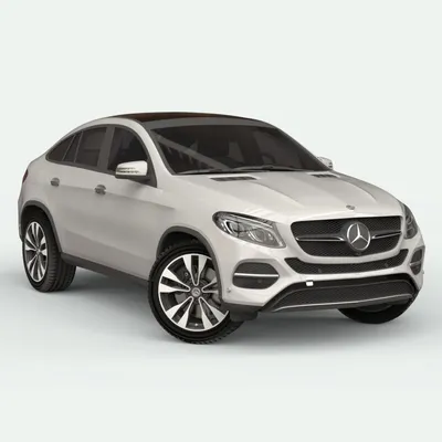 Скачать бесплатно 3Д модель автомобиля Mercedes-Benz-GLE