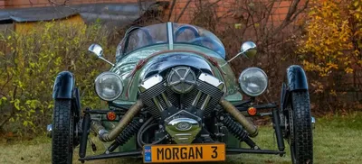 Morgan представила новый трехколесный родстер Morgan Super 3