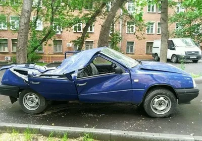 Ураган в Москве уничтожил «Иж Оду» почти без пробега — Motor
