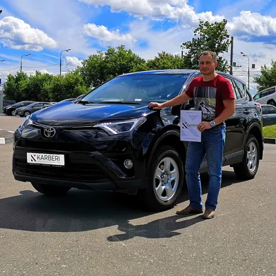 Купить Toyota RAV 4 бу, 2019 год, черная в Усть-Каменогорске