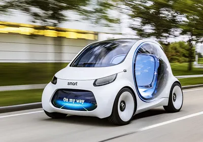 Smart придумал городскую машину будущего без руля и педалей — Motor