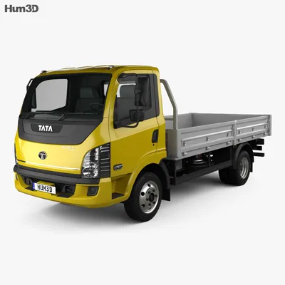 Tata Ultra 714 Бортовой грузовик 2017 3D модель - Скачать Автомобили на  3DModels.org