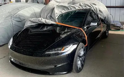 New Tesla 3 2024 минималка, цена - 255000 ¥.