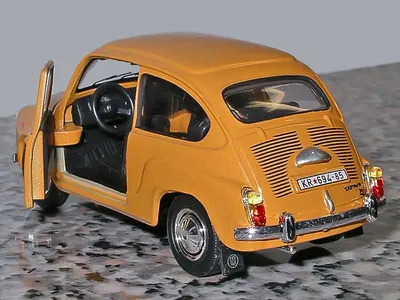Zastava-750 (Hongwell) Югославский FIAT в миниатюре | Автомузей в миниатюре  | Дзен