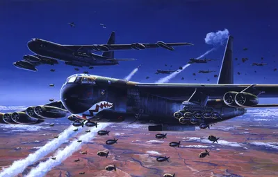 B-52 \"Stratofortress\", Бомбардировщик фирмы Boeing | Энциклопедия военной  техники