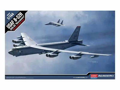 Boeing B-52 Stratofortress 3D модель - Скачать Авиация на 3DModels.org