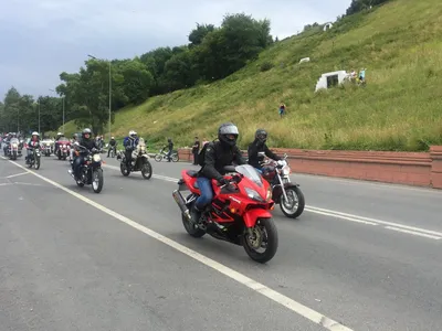 Фотографии байкеров на мотоциклах в Full HD