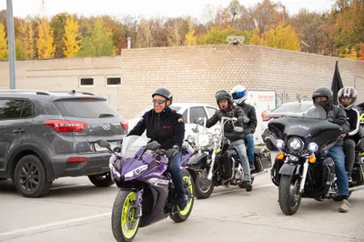 HD фото мотоциклов: байкеры в действии