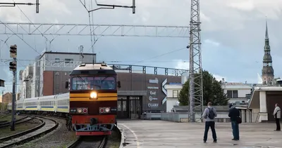 Запуск нового поезда №31/32 Киев-Рига