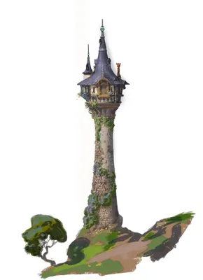 Изображение Башни Рапунцель: загадочная красота сказочной архитектуры