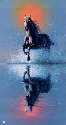 Джим Уоррен - Бегущая по воде лошадь: Описание произведения | Артхив