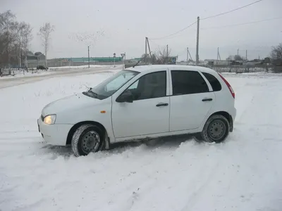 Lada Калина универсал 1.6 бензиновый 2011 | Белая Белая 116 на DRIVE2