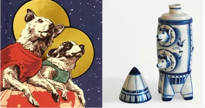 Картинки Звёздные собаки: Белка и Стрелка Мультфильмы