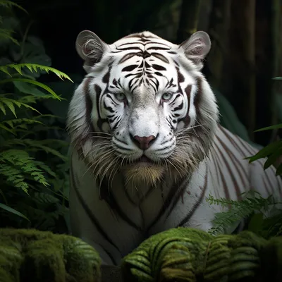 Купить картина по номерам Paintboy Белые тигры, 40x50 см, цены на  Мегамаркет | Артикул: 600000326404