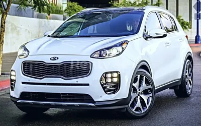 KIA Sportage 4 белый