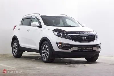 Kia Sportage 2015 белый 2.0 л. л. 4WD автомат с пробегом 123 100 км |  Автомолл «Белая Башня»