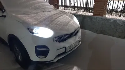 Стоит ли покупать автомобиль белого цвета? мой опыт эксплуатации. — KIA  Sportage (3G), 2 л, 2015 года | фотография | DRIVE2