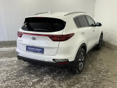 KIA Sportage оклейка пленкой в белый перламутр