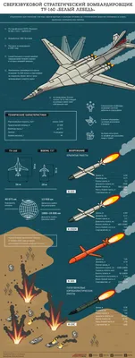 Сверхзвуковой бомбардировщик Ту-160 «Белый лебедь». Инфографика |  Инфографика | Вопрос-Ответ | Аргументы и Факты
