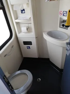 Туалет в польском поезде