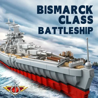 Купить сборную модель линкора Bismarck (Бисмарк), масштаб 1:400 (Звезда)