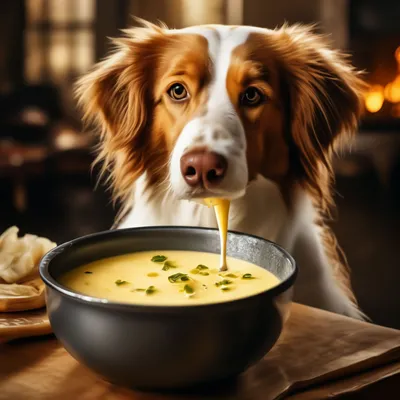 Собака готовит еду, кулинар, повар, …» — создано в Шедевруме