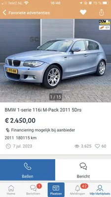 2019 BMW 116i EDITION M-Sport Shadow Line For Sale. Price 24 999 EUR - Dyler