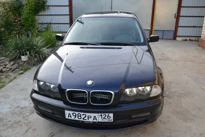 BMW 3-Series 1999, Смутно вспоминая какое чувство я испытывал покупая  первый автомобиль, я понимаю, бензин, расход 7-10, Ставрополь, мкпп, цвет  кузова темно синий